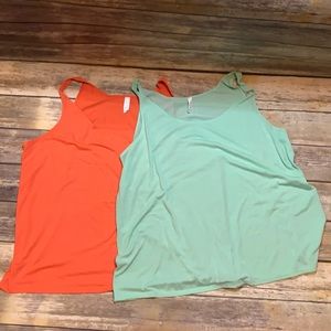 Two XL Women’s Tank-tops